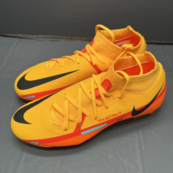NIKE Phantom GT2 Pro DF FG ‘Laser Orange Bright Crimson’ DC0759-808 Men Sz 4 NEW - Picture 14 of 14